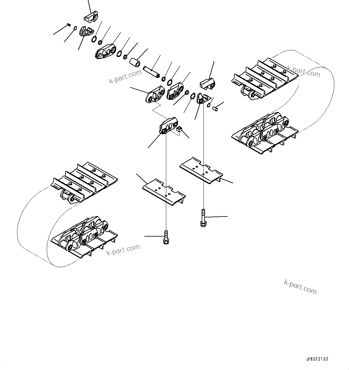 Komatsu parts book diagram for D65PX-16 S/N 80001-UP: ДЧЇё ј ? ?  ?ѕЭМЮШ, (јЭёЮЩ ёЮЫ ? ? ј ? ?, 760MM•ќ,  ?ІЩ••“ьАІМЯ, PLUS АІМЯ, 90 ѕЇД)(#80001-)