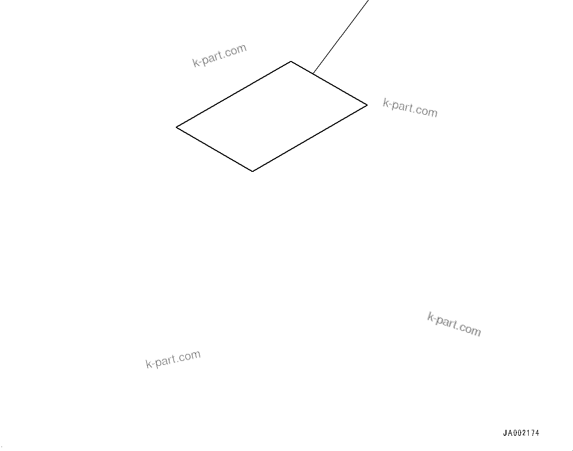 Komatsu parts book diagram for D65PX-16 S/N 80001-UP: ‰ОЌР—\–Hј ?Д, (#80001-)