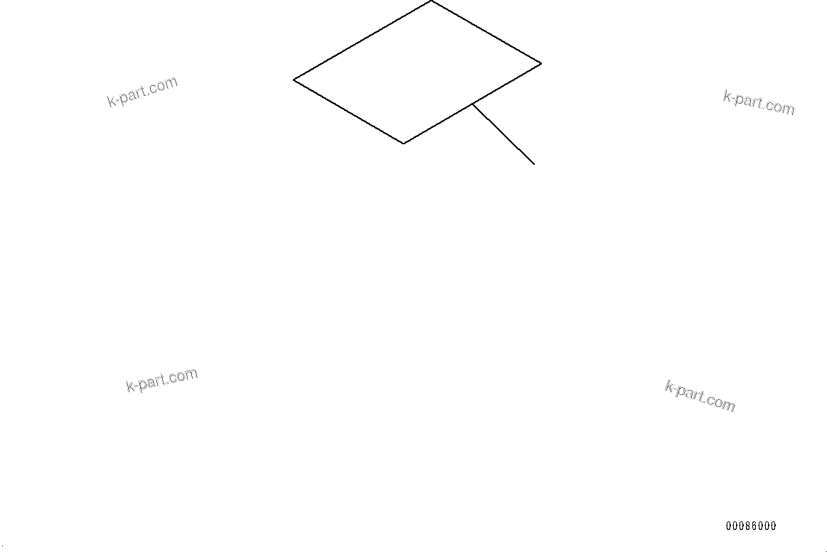 Komatsu parts book diagram for D65PX-16 S/N 80001-UP: ј ?ДНЮЩД ’…—PМЯЪ ?Д, (#80001-)