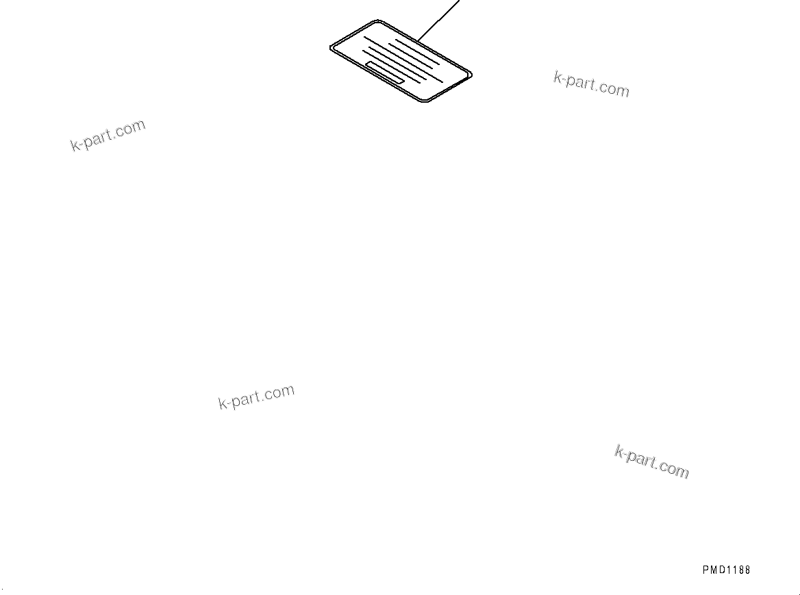 Komatsu parts book diagram for SAA6D107E-1D S/N 26537463-UP (For WA380-6): DATE PLATE (#26564067-)