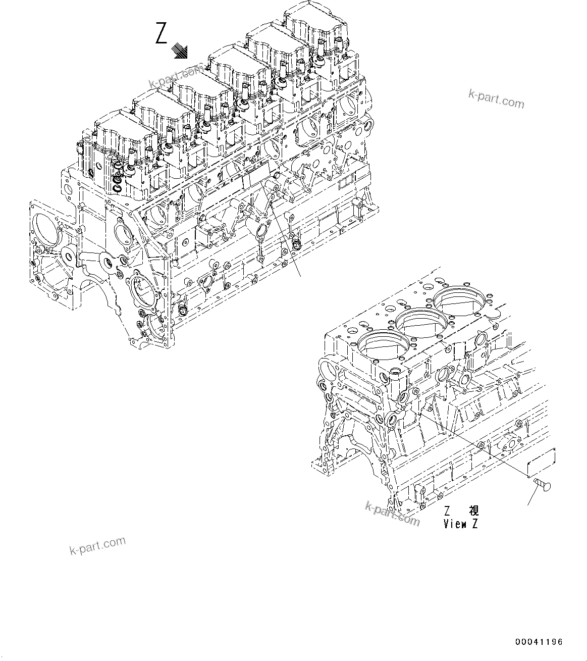 Komatsu parts book diagram for SAA6D140E-5G S/N 535751-UP (For D155AX-6): NAME PLATE AND CAUTION PLATE (#535892-)
