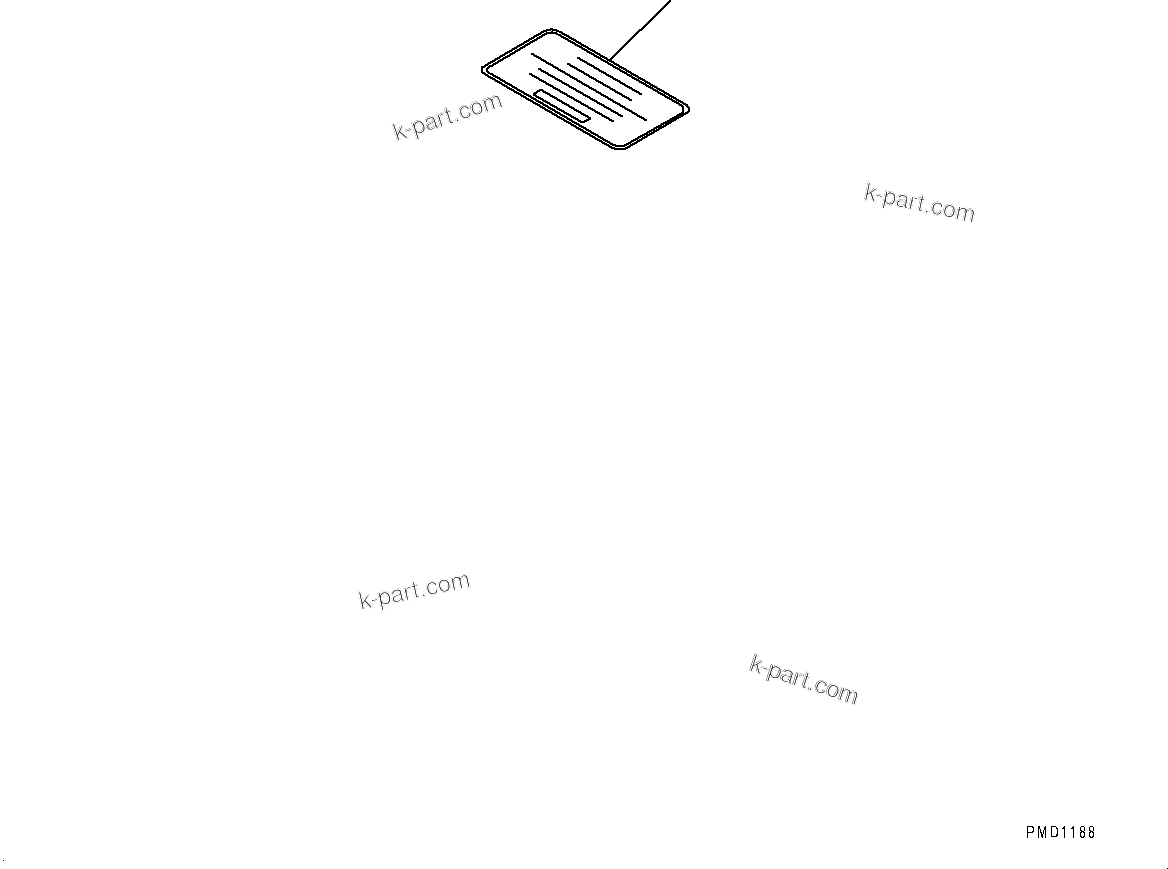 Komatsu parts book diagram for SAA6D107E-1E S/N 26537659-UP (For PC270-8/PC270LC-8/PC290LC-8): DATE PLATE (#26564068-)