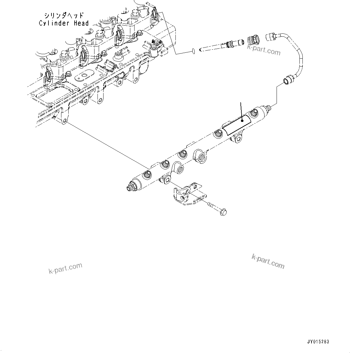Komatsu parts book diagram for SAA6D107E-1E S/N 26537659-UP (For PC270-8/PC270LC-8/PC290LC-8): CAUTION PLATES (#26548041-)