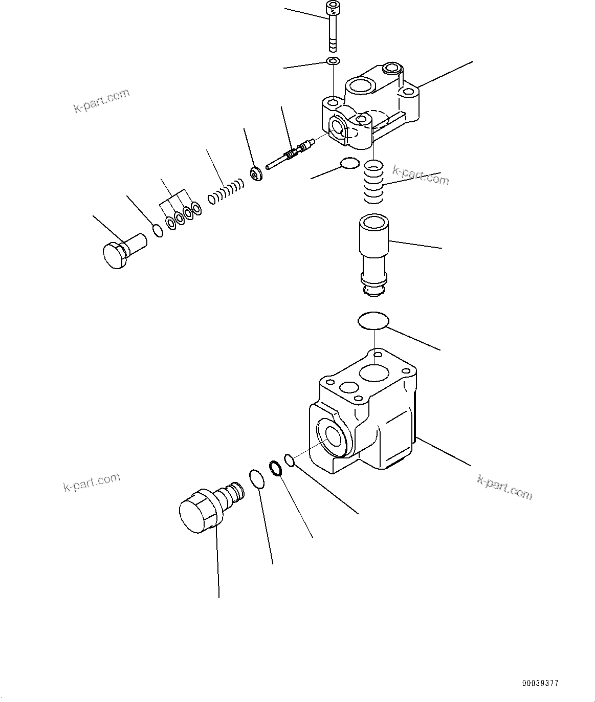 Komatsu parts book diagram for PC800-8E0 S/N K55001-UP: BOOM, 8200MM, (CLV), ARM ANTI-DROP VALVE