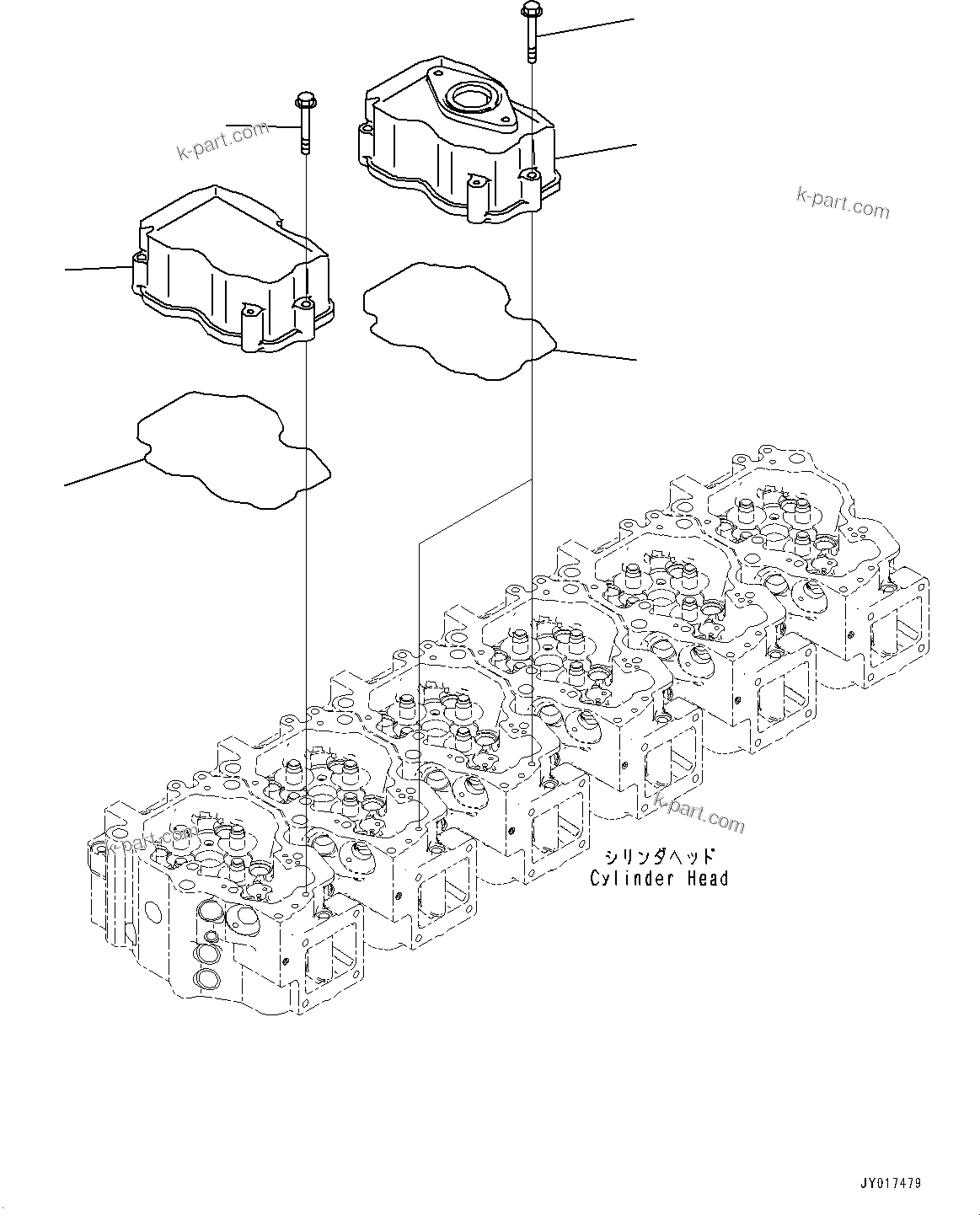 Komatsu parts book diagram for SAA6D140E-6 S/N 730001-UP (For HM400-3): НЇДЮ  ?КЮ ?, (#730001-)