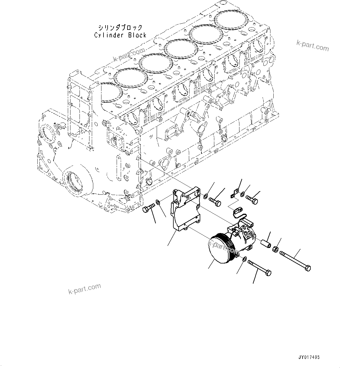 Komatsu parts book diagram for SAA6D140E-6 S/N 730001-UP (For HM400-3): ?ЩАИ ?А, МЫЭ єЭМЯЪЇ ?(#730001-)