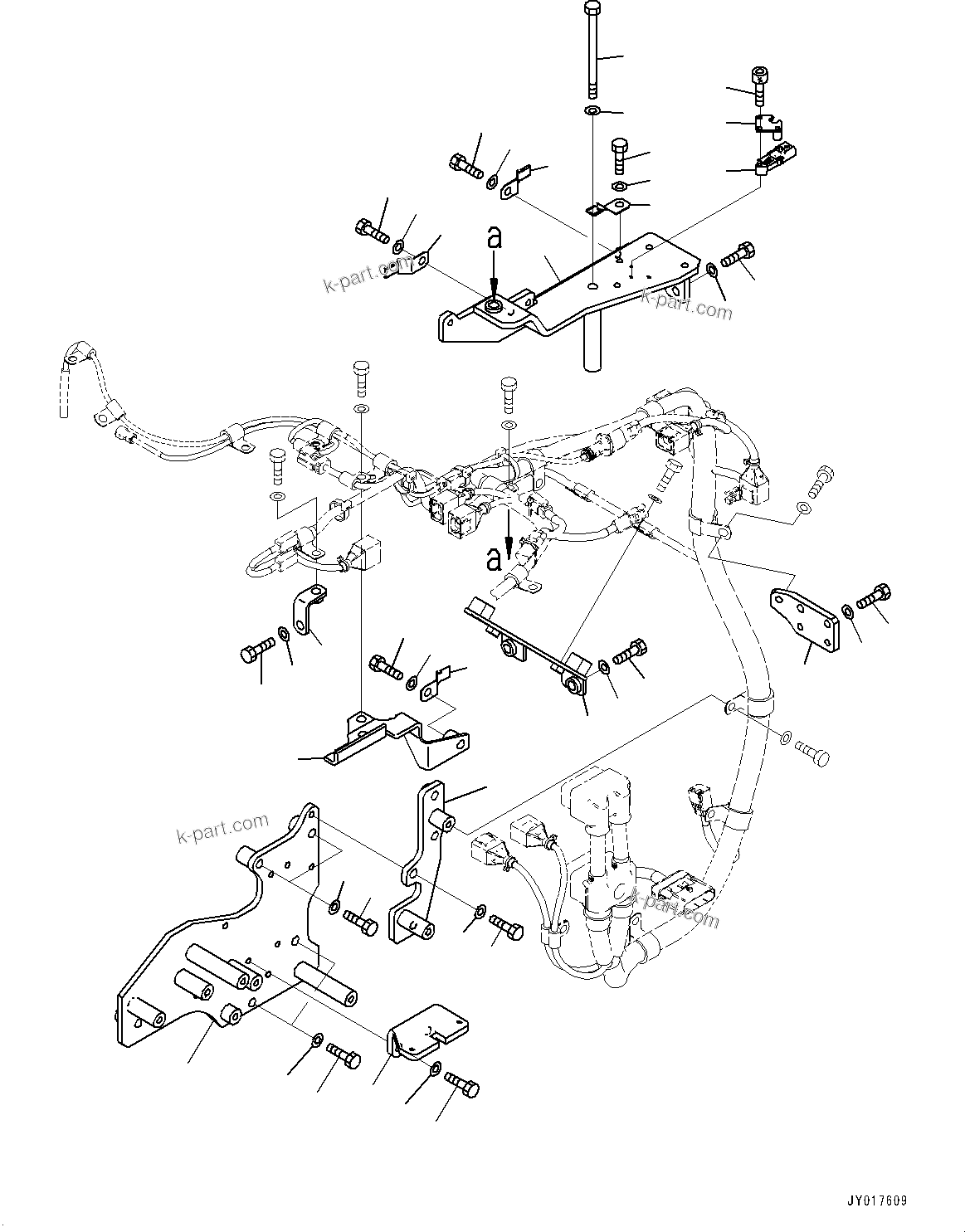 Komatsu parts book diagram for SAA6D140E-6 S/N 730001-UP (For HM400-3): ЬІФШЭёЮК ?ИЅ, (1/4)(#730001-732430)