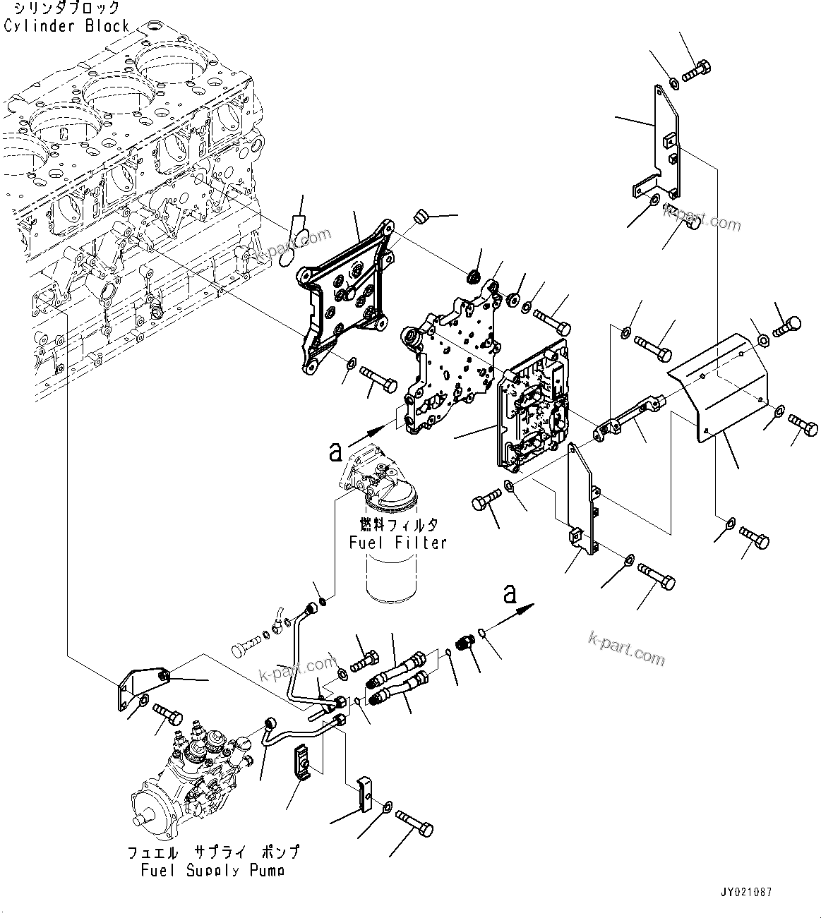 Komatsu parts book diagram for SAA6D140E-6 S/N 730001-UP (For HM400-3): ґЭјЮЭ єЭДЫ ?Ч, (#730001-)