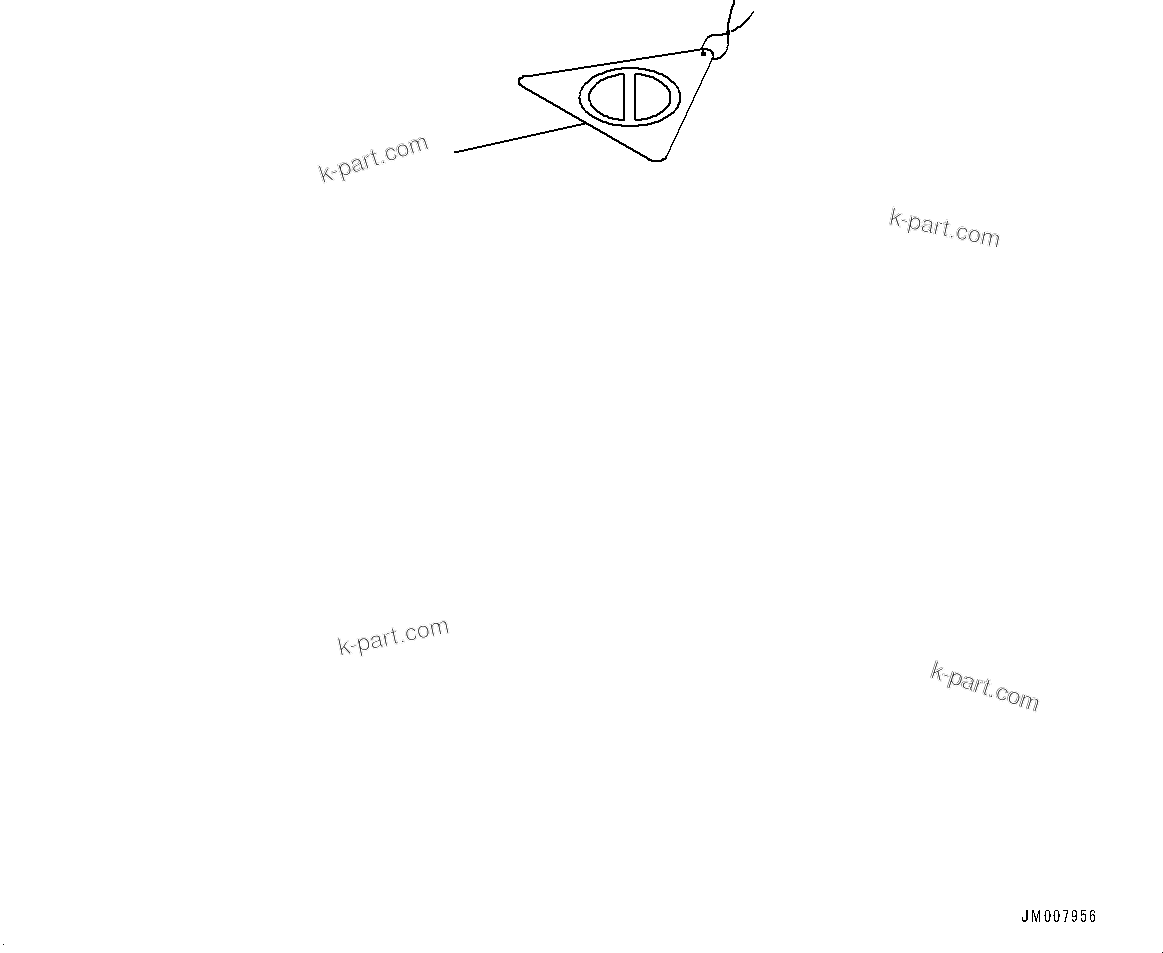 Komatsu parts book diagram for HD1500-7 S/N 80138-UP (-40 deg C) Chassis only: CHECKING AND MAINTENANCE TAG (#80138-)