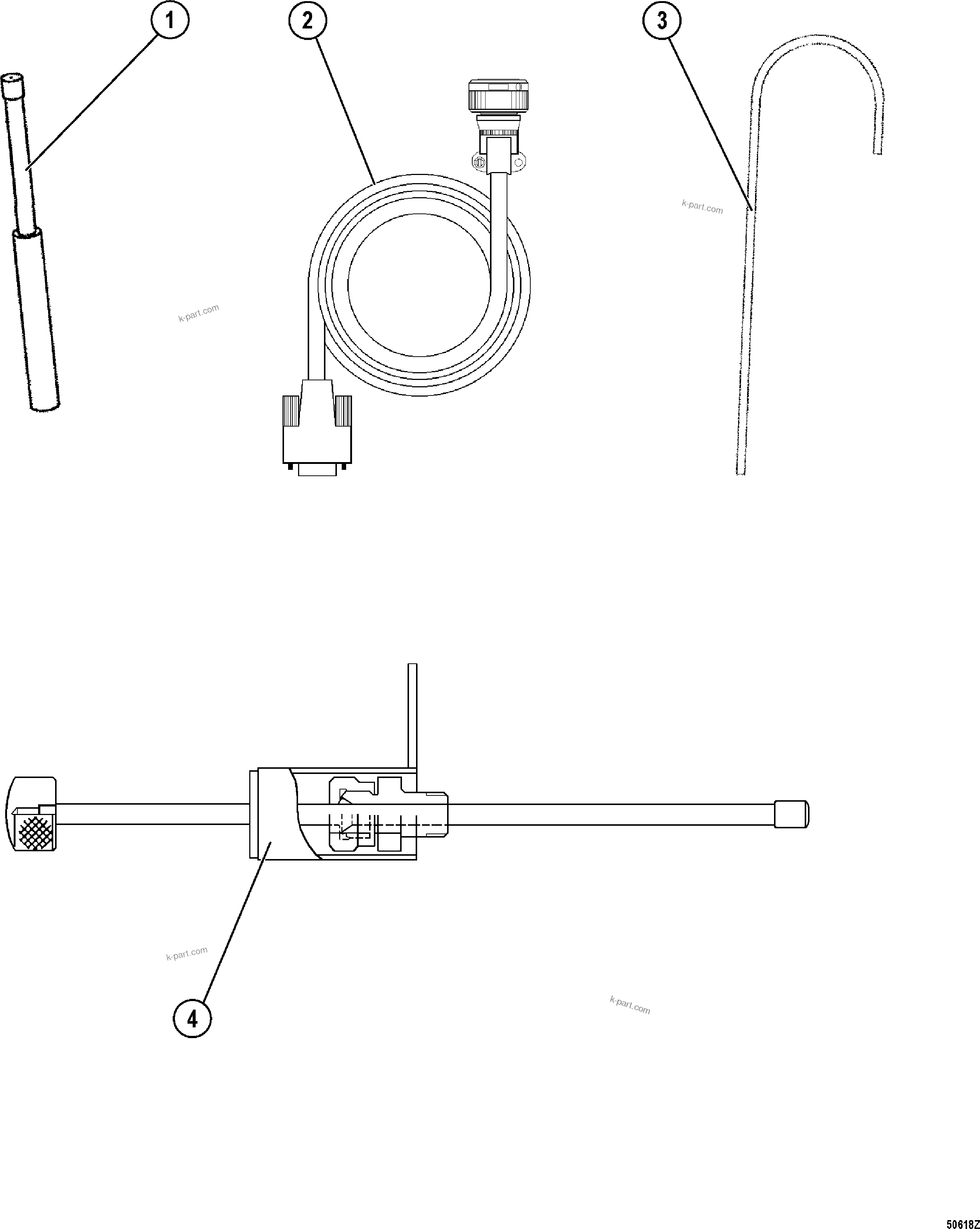 Komatsu parts book diagram for HD1500-7 S/N 80138-UP (-40 deg C) Chassis only: TOOL (#80138-)