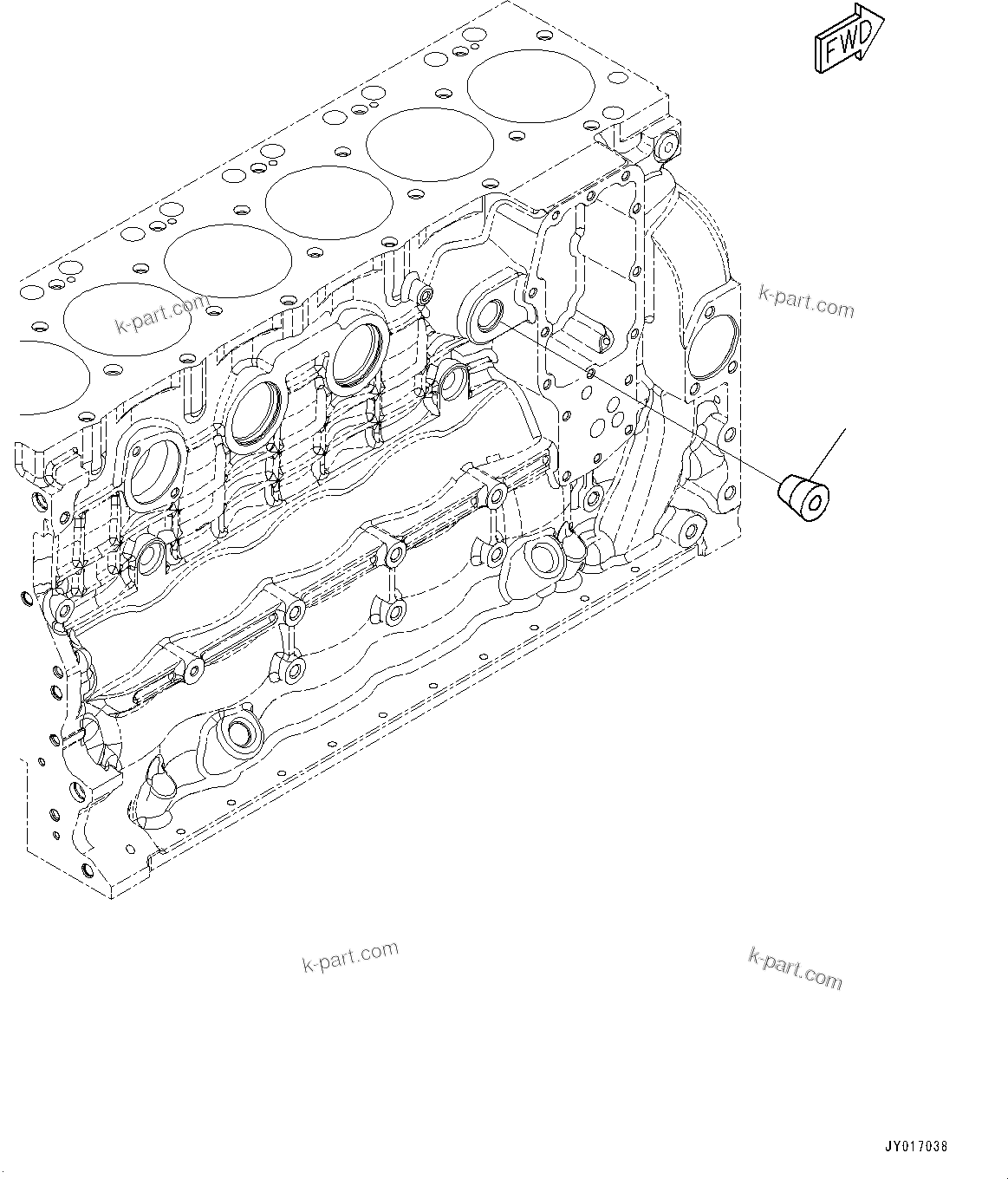 Komatsu parts book diagram for SAA6D107E-2 S/N 26603998-UP (For PC228US-10/PC228USLC-10): ё ?ЧЭД Л ?А МЯЧёЮ, (#26603998-)