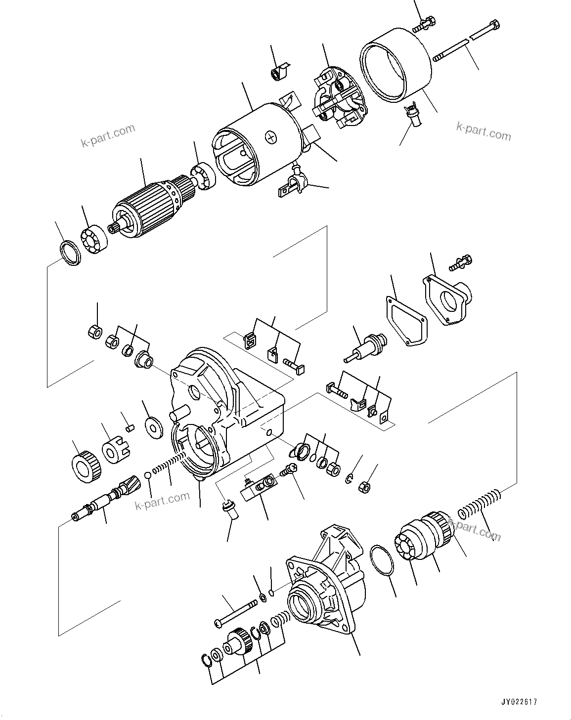 Komatsu parts book diagram for SAA6D107E-2 S/N 26603998-UP (For PC228US-10/PC228USLC-10): ЅА ?А, (4.5 ?ЫЬЇД)(#26603998-)