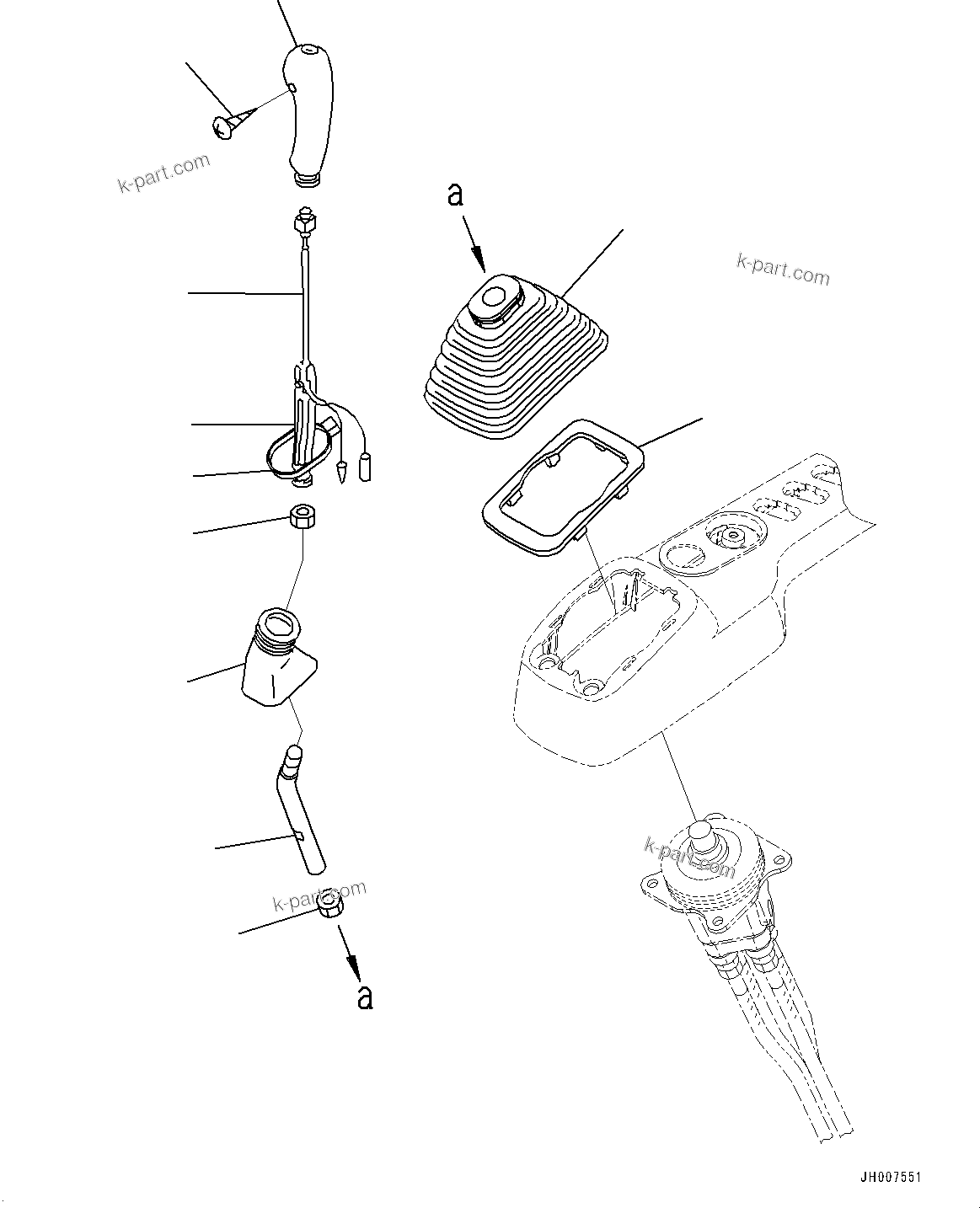 Komatsu parts book diagram for PC360LC-11 S/N 90001-UP (For North America): CAB, INNER PARTS, AIR CONDITIONER UNIT (1/3) (#90001-)