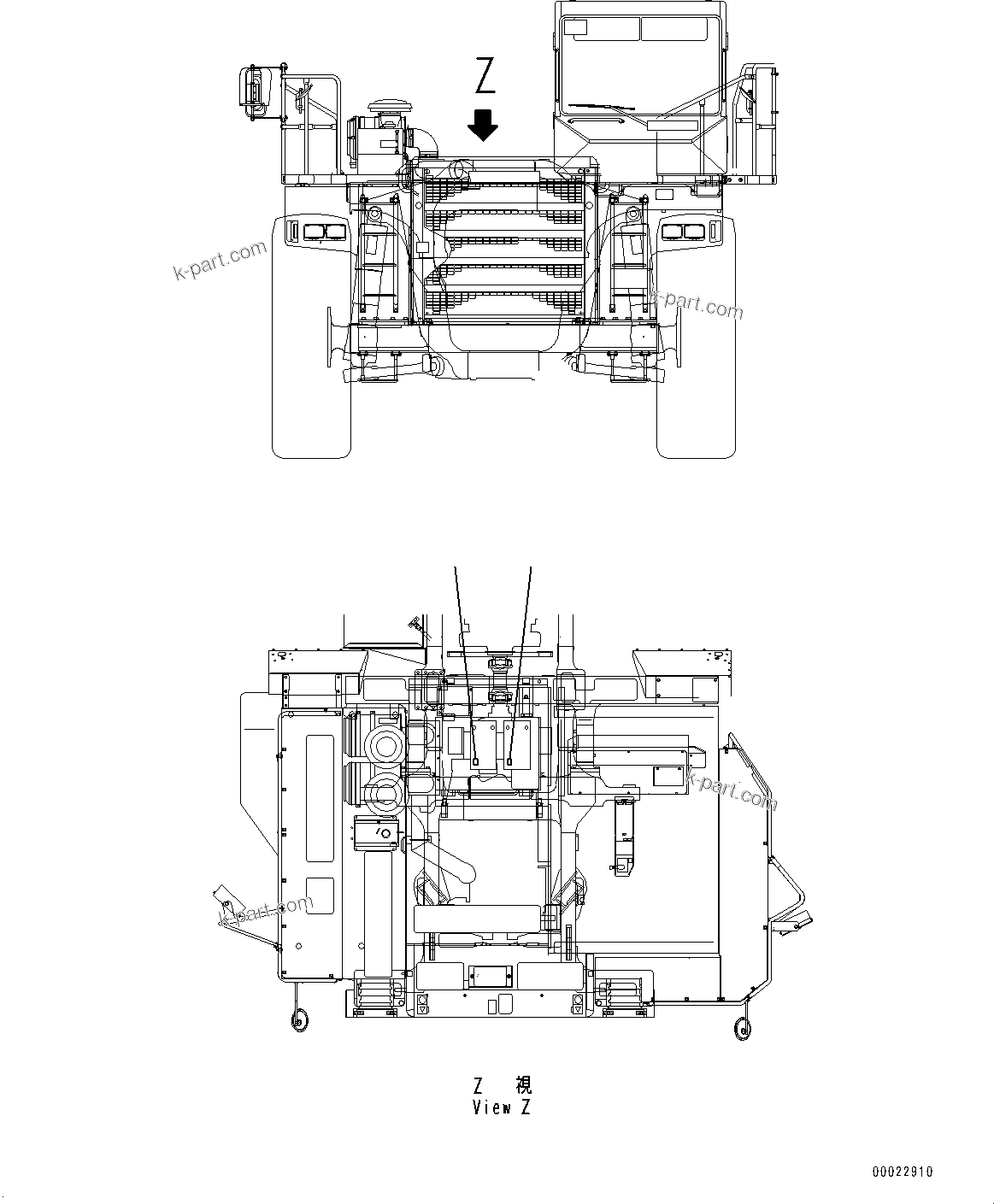 Komatsu parts book diagram for HD465-7E1 S/N 20001-UP (For EU): CAUTION PLATES (#20001-)