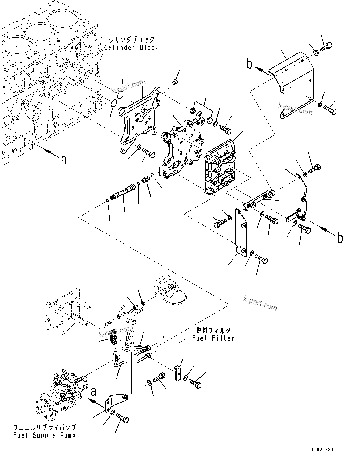 Komatsu parts book diagram for SAA6D140E-7D S/N 830556-UP (For PC650LC-11): ENGINE CONTROLLER (#830556-)