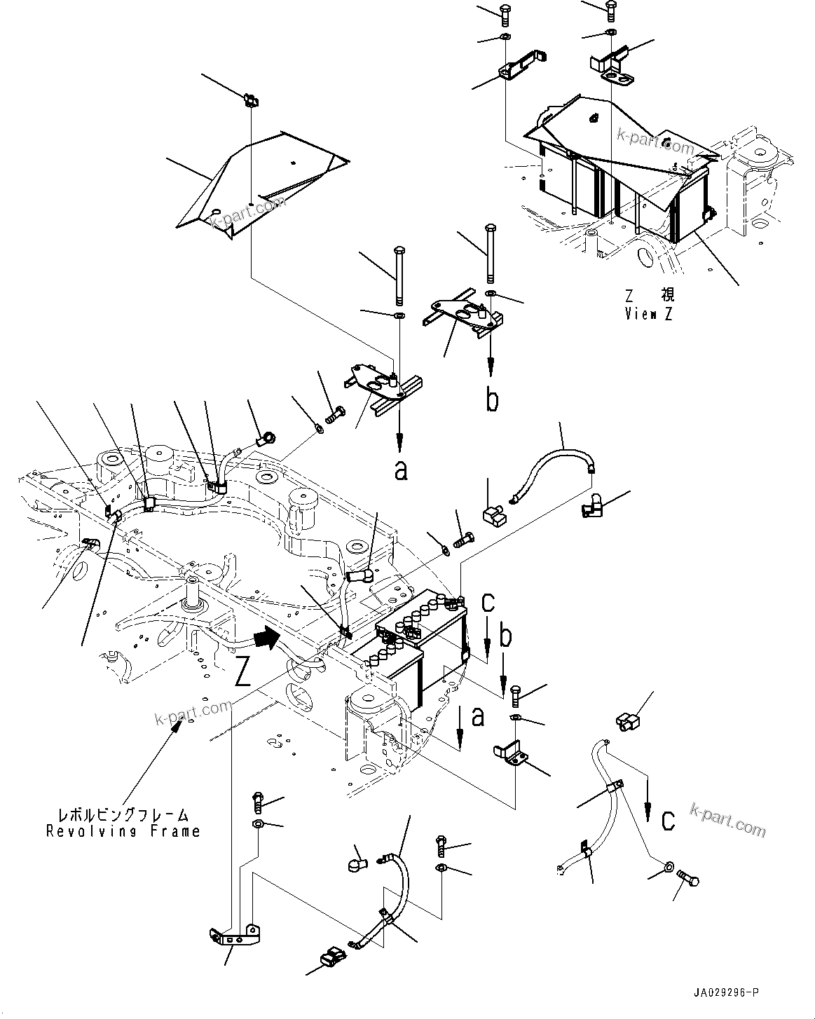 Komatsu parts book diagram for PC78USI-10 S/N 33279-40999: КЮЇГШ, КЮЇГШҐЋж•T‚Ї(#33279-)
