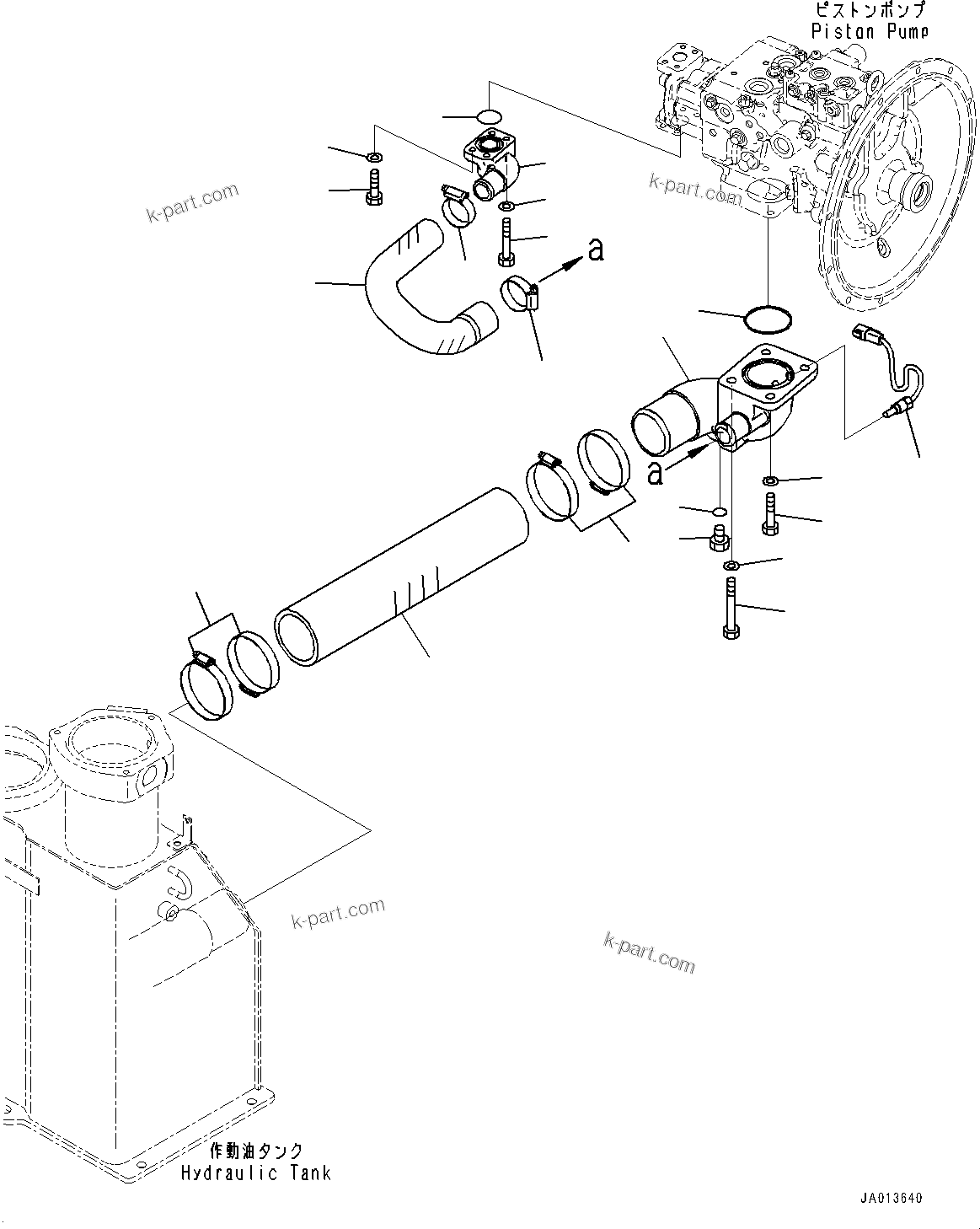 Komatsu parts book diagram for PC78USI-10 S/N 33279-40999: ?ёј ?Э ”ZЉЗ, (#33279-)