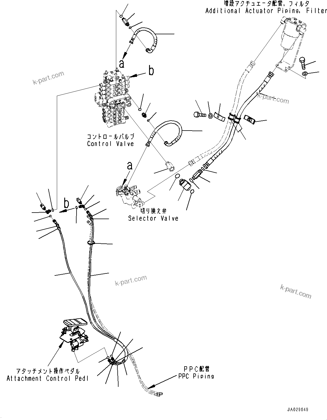 Komatsu parts book diagram for PC78USI-10 S/N 33279-40999: ‘ќђЭ  ?ёБ ?ґ ?А ”ZЉЗ, ”ZЉЗ(#33279-)