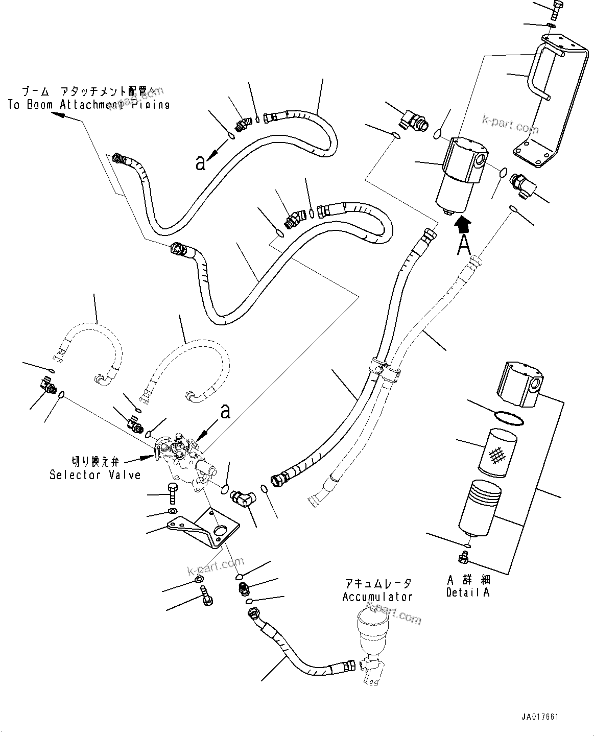 Komatsu parts book diagram for PC78USI-10 S/N 33279-40999: ‘ќђЭ  ?ёБ ?ґ ?А ”ZЉЗ, МЁЩАҐ”ZЉЗ(#33279-)