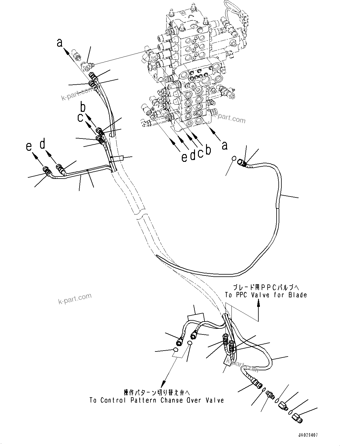 Komatsu parts book diagram for PC78USI-10 S/N 33279-40999: PPC ”ZЉЗ, PPC ”ZЉЗ (1/4)(#33279-)