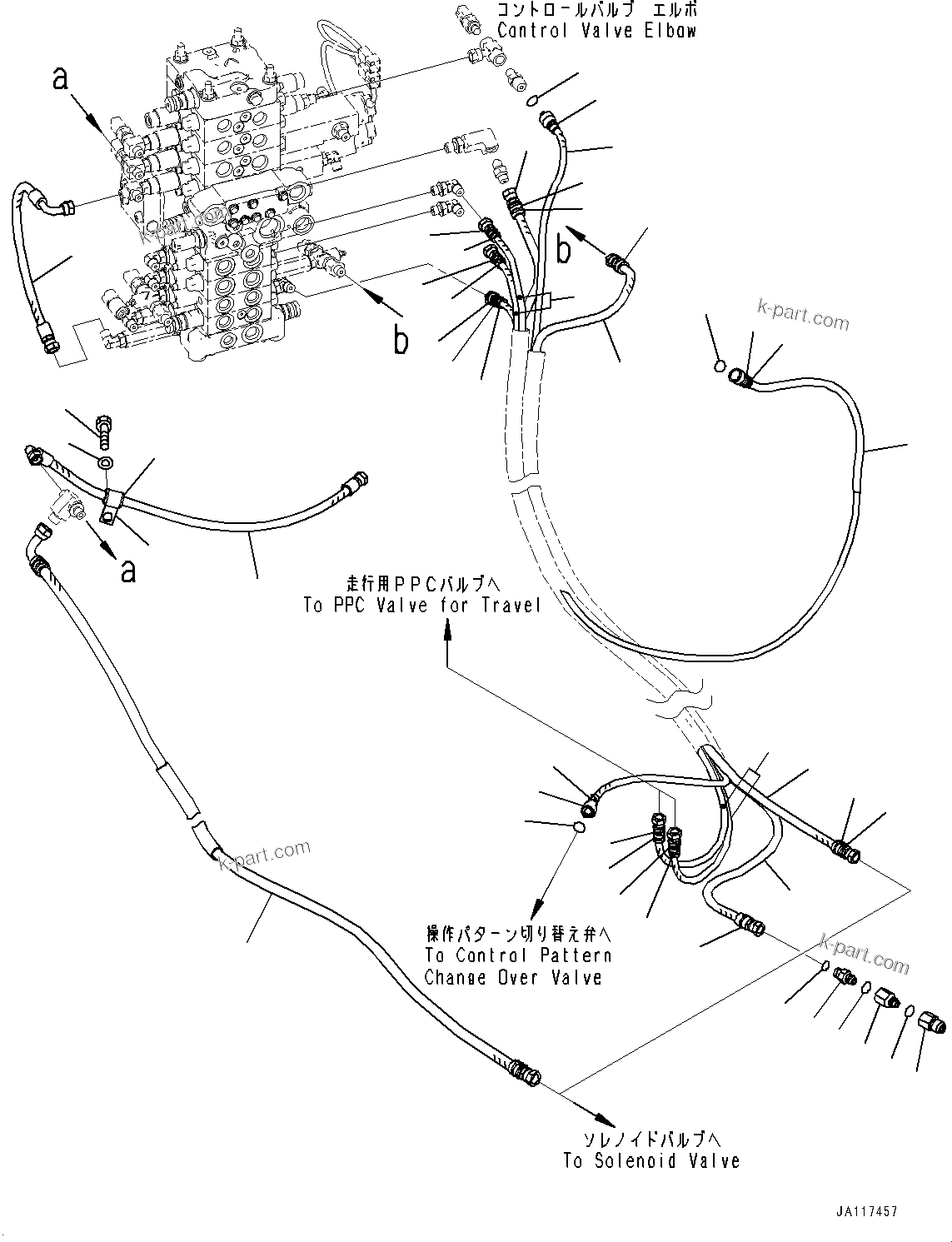 Komatsu parts book diagram for PC78USI-10 S/N 33279-40999: PPC ”ZЉЗ, PPC ”ZЉЗ (2/4)(#33279-)