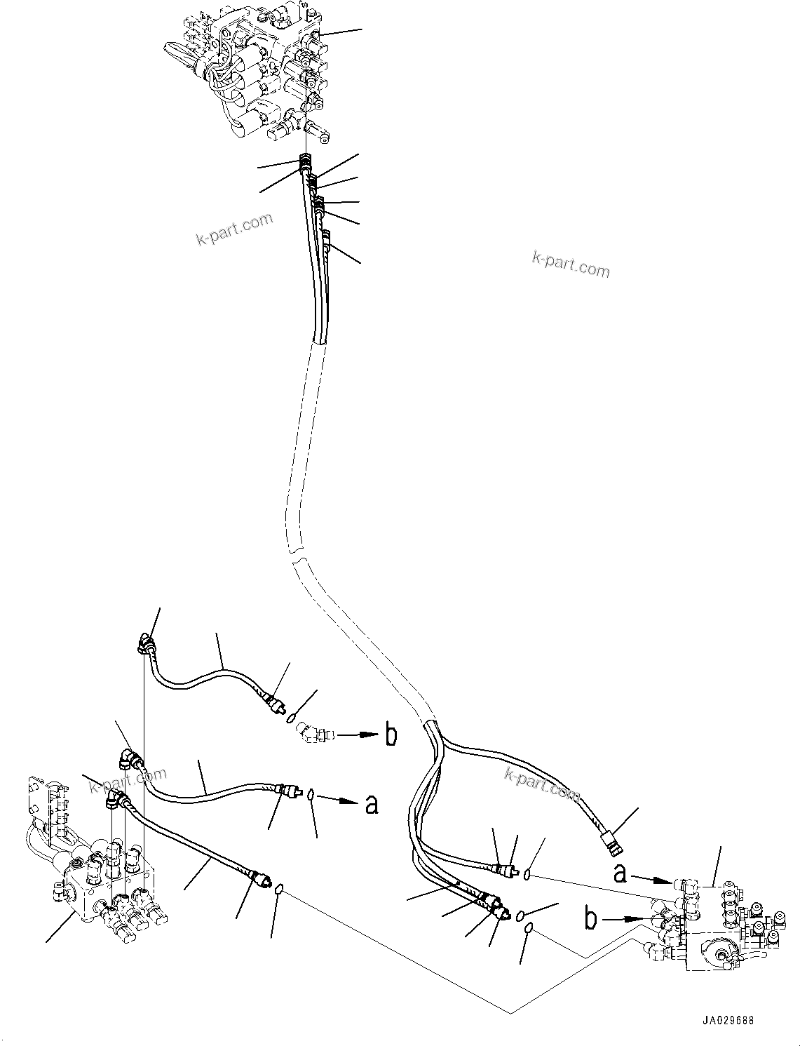 Komatsu parts book diagram for PC78USI-10 S/N 33279-40999: PPC ”ZЉЗ, PPC ”ZЉЗ (3/4)(#33279-)