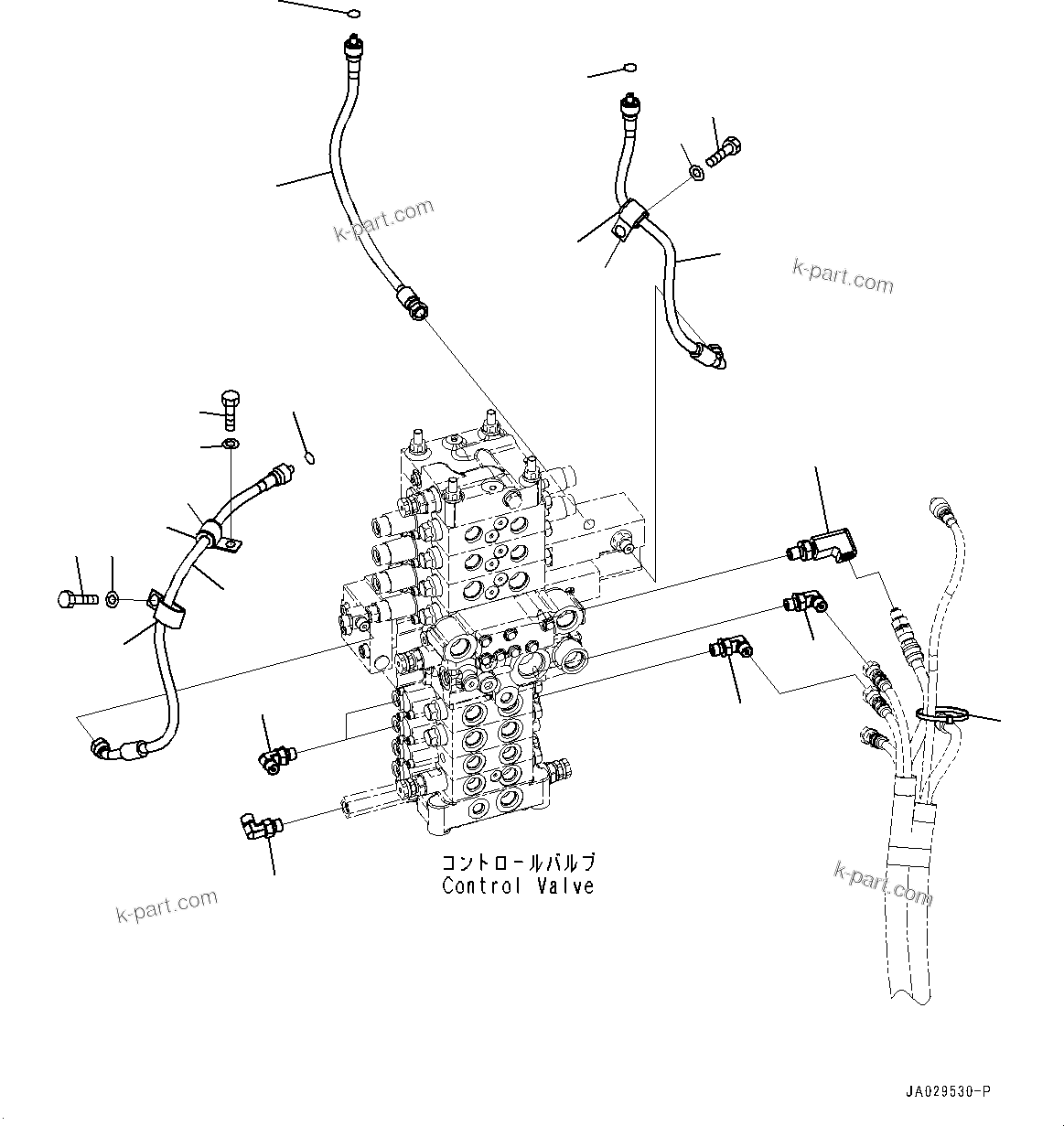 Komatsu parts book diagram for PC78USI-10 S/N 33279-40999: PPC ”ZЉЗ, PPC ”ZЉЗ (4/4)(#33279-)