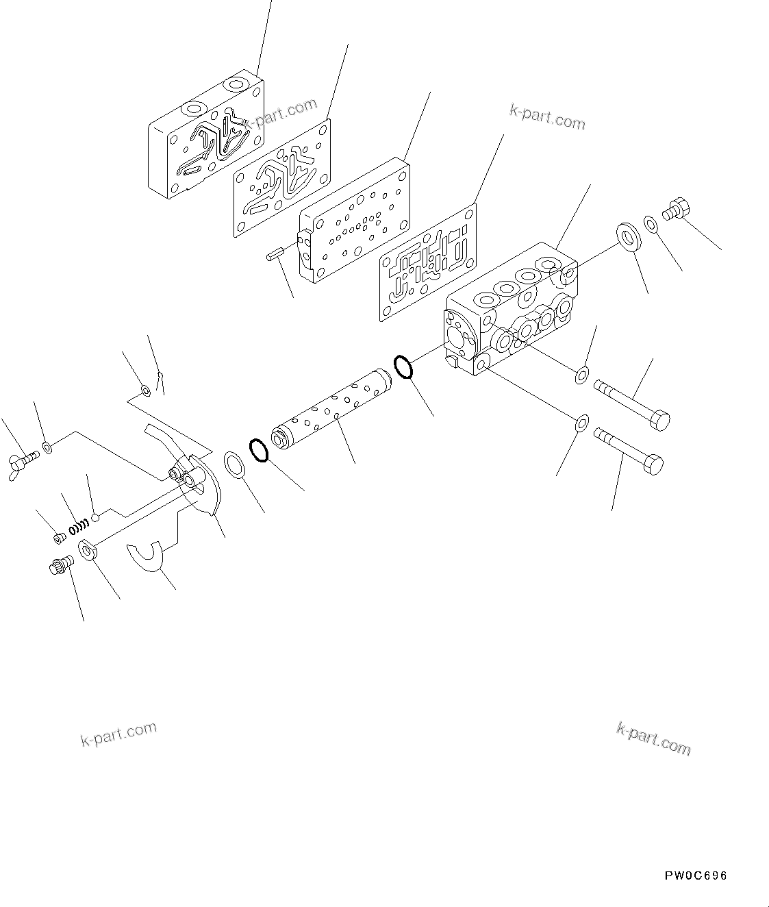 Komatsu parts book diagram for PC78USI-10 S/N 33279-40999: PPC ”ZЉЗ, ‘ЂЌмКЯА ?Э ђШ‚иЉ ?‚ ?•Щ (1/2)(#33279-)