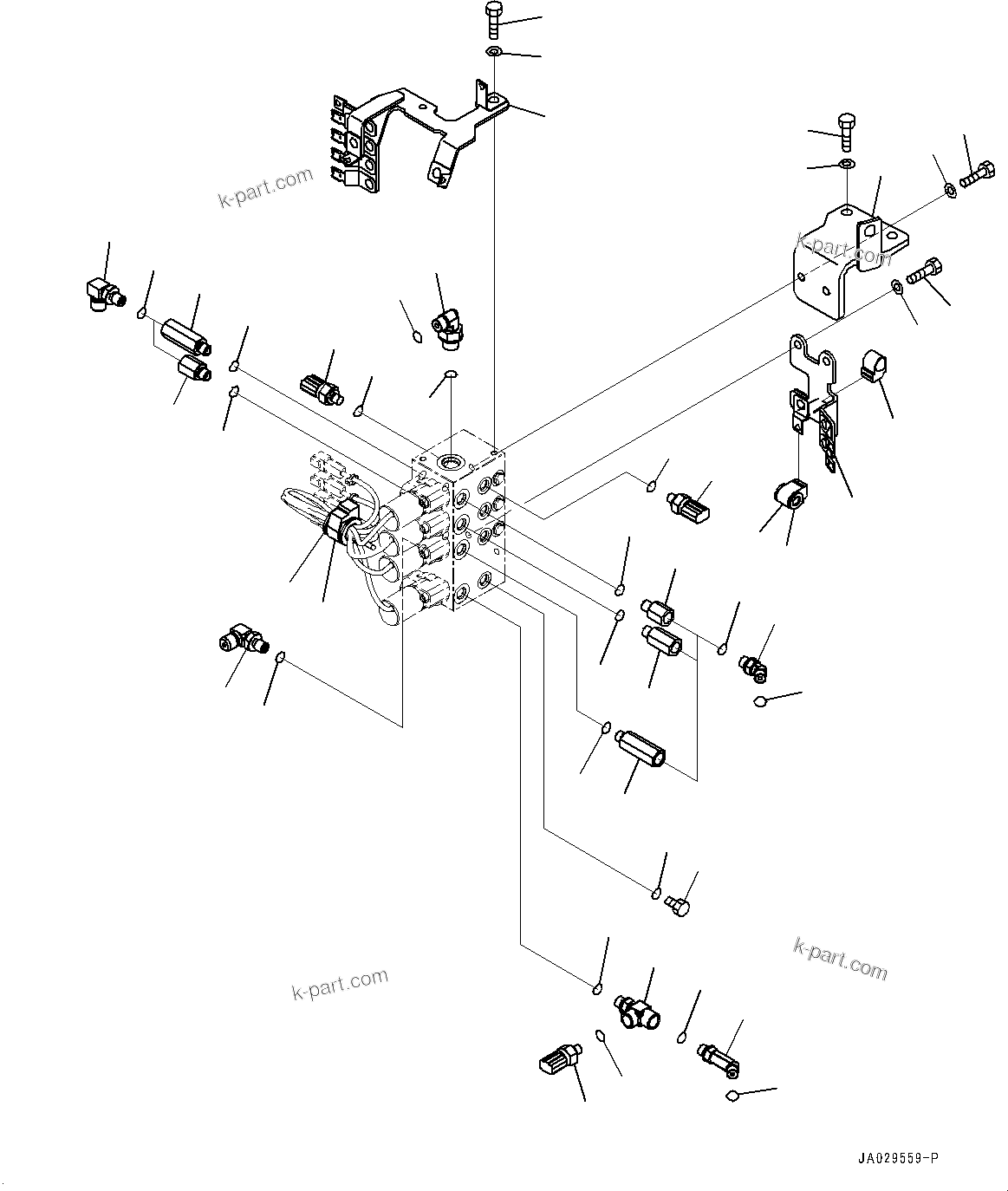 Komatsu parts book diagram for PC78USI-10 S/N 33279-40999: PPC ”ZЉЗ, МЮЧ№ЇДҐґЩОЮ(#33279-36908)