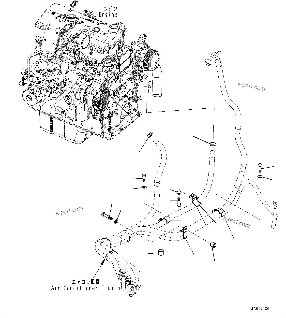 Komatsu parts book diagram for PC78USI-10 S/N 33279-40999: ґ ?єЭ ЉЦ?A•”•I, ёШЇМЯ(#33279-)