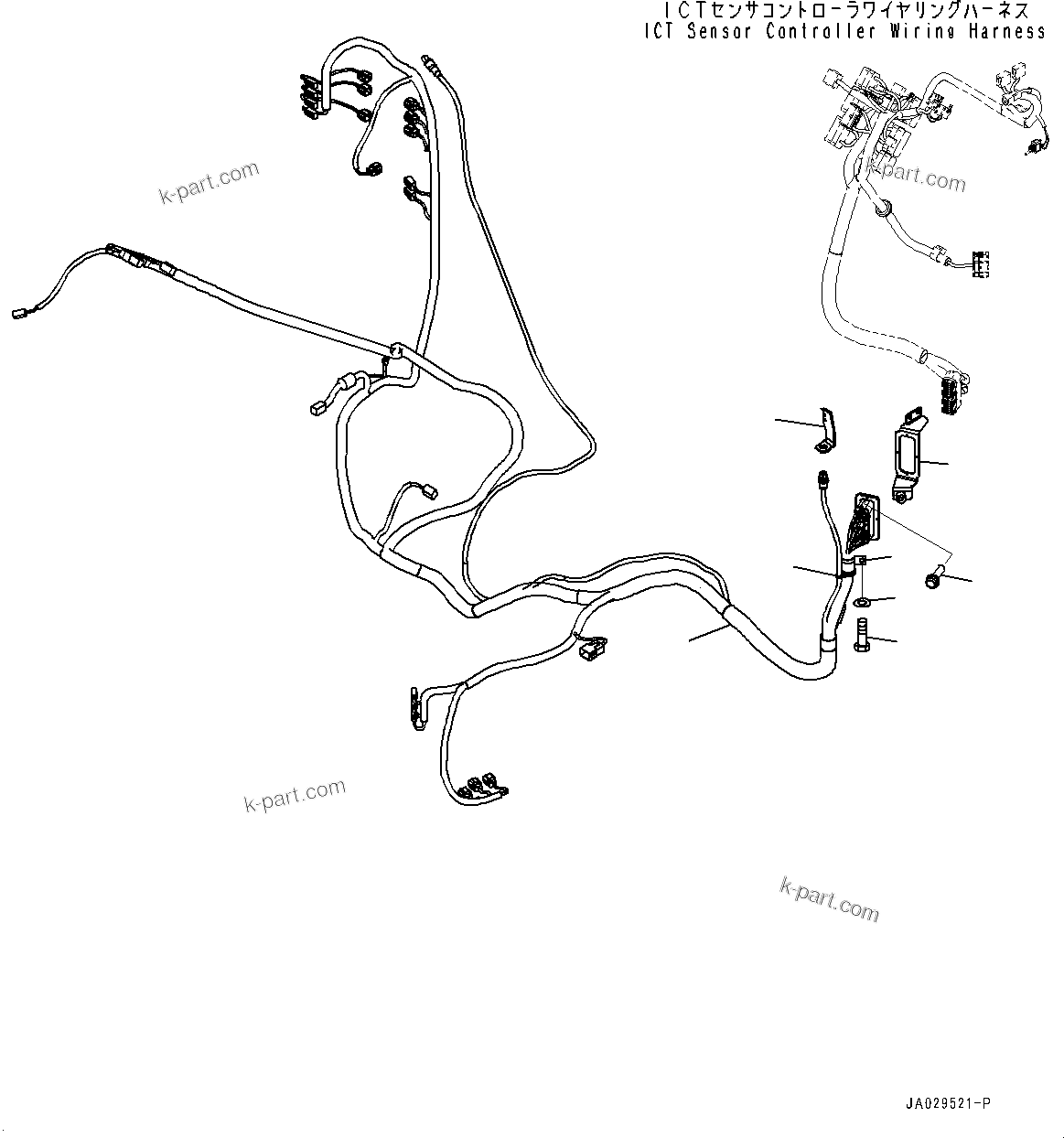 Komatsu parts book diagram for PC78USI-10 S/N 33279-40999: МЫ ? МЪ ?С, ICT ЬІФШЭёЮК ?ИЅ(#33279-)