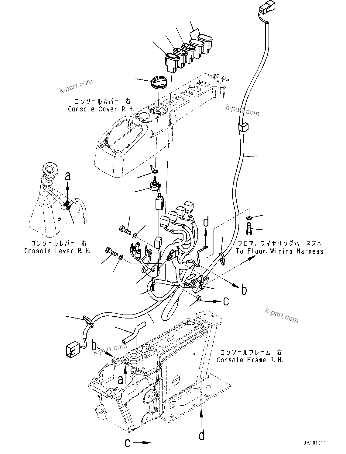 Komatsu parts book diagram for PC78USI-10 S/N 33279-40999: МЫ ? МЪ ?С, МЫ ?, ЅІЇБ(#34630-)