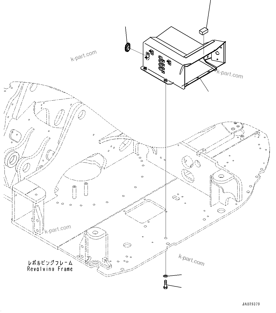 Komatsu parts book diagram for PC78USI-10 S/N 33279-40999: В ?Щ ОЮЇёЅ, (#33279-)