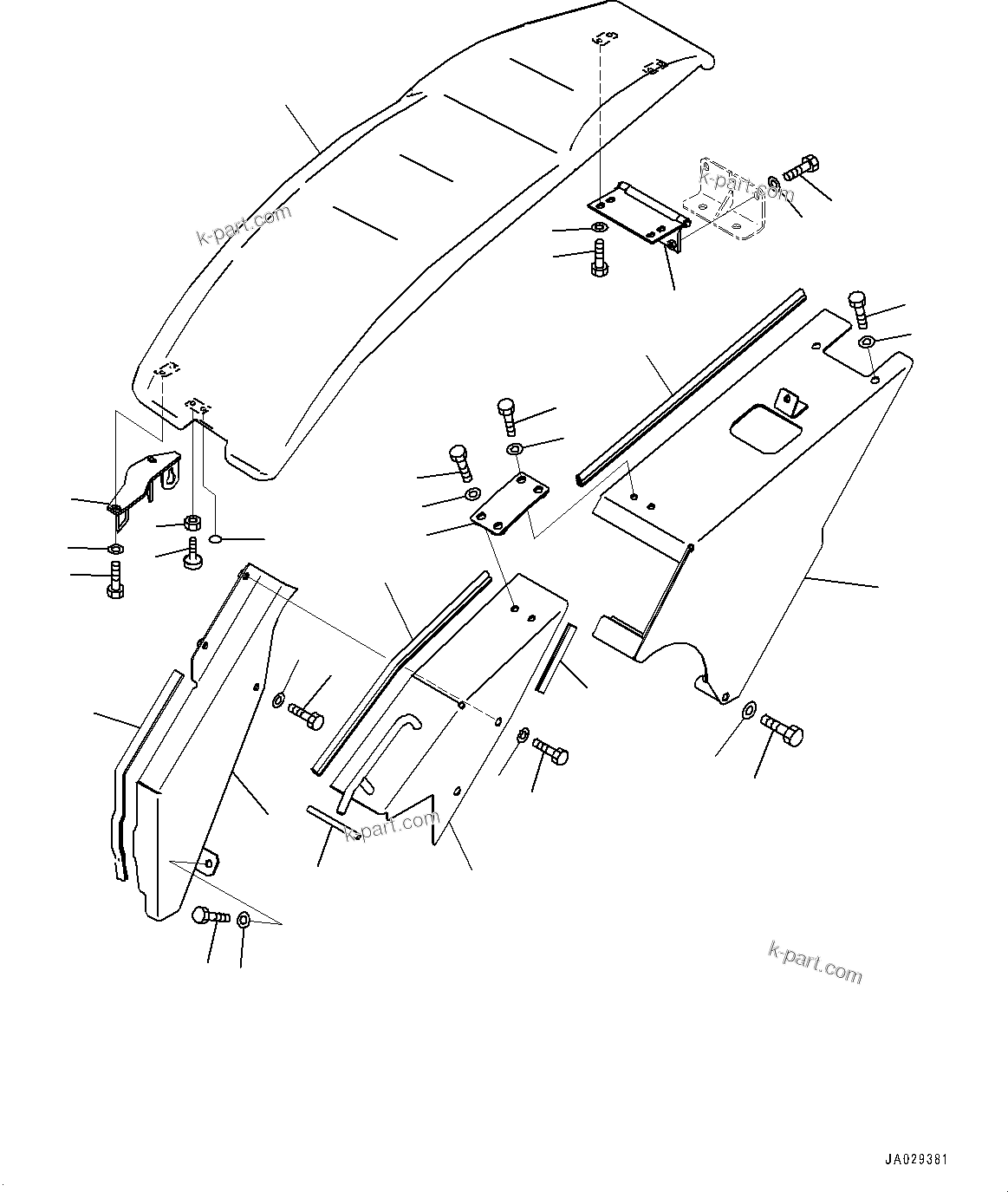 Komatsu parts book diagram for PC78USI-10 S/N 33279-40999: МЫЭД  ?КЮ ?,  ?КЮ ? (1‘ќђЭ  ?ёБ ?ґ ?А”ZЉЗ •T)(#33279-)