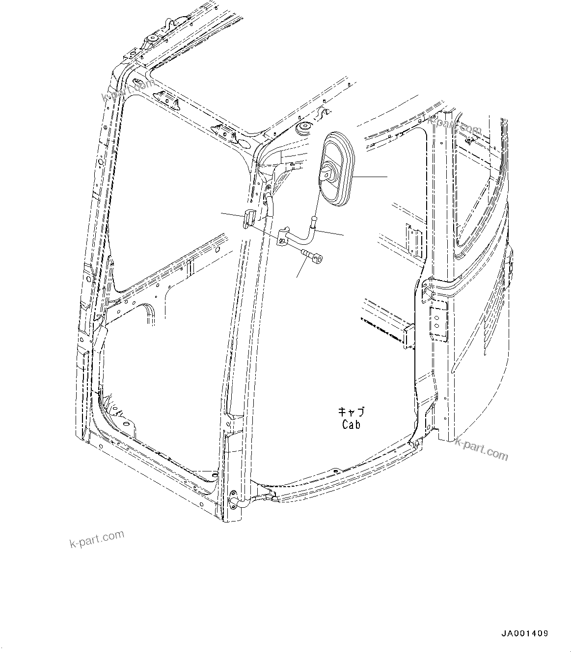Komatsu parts book diagram for PC78USI-10 S/N 33279-40999: ШФ ?ЛЮ ? ? РЧ ? Ќ ?, (#33279-)