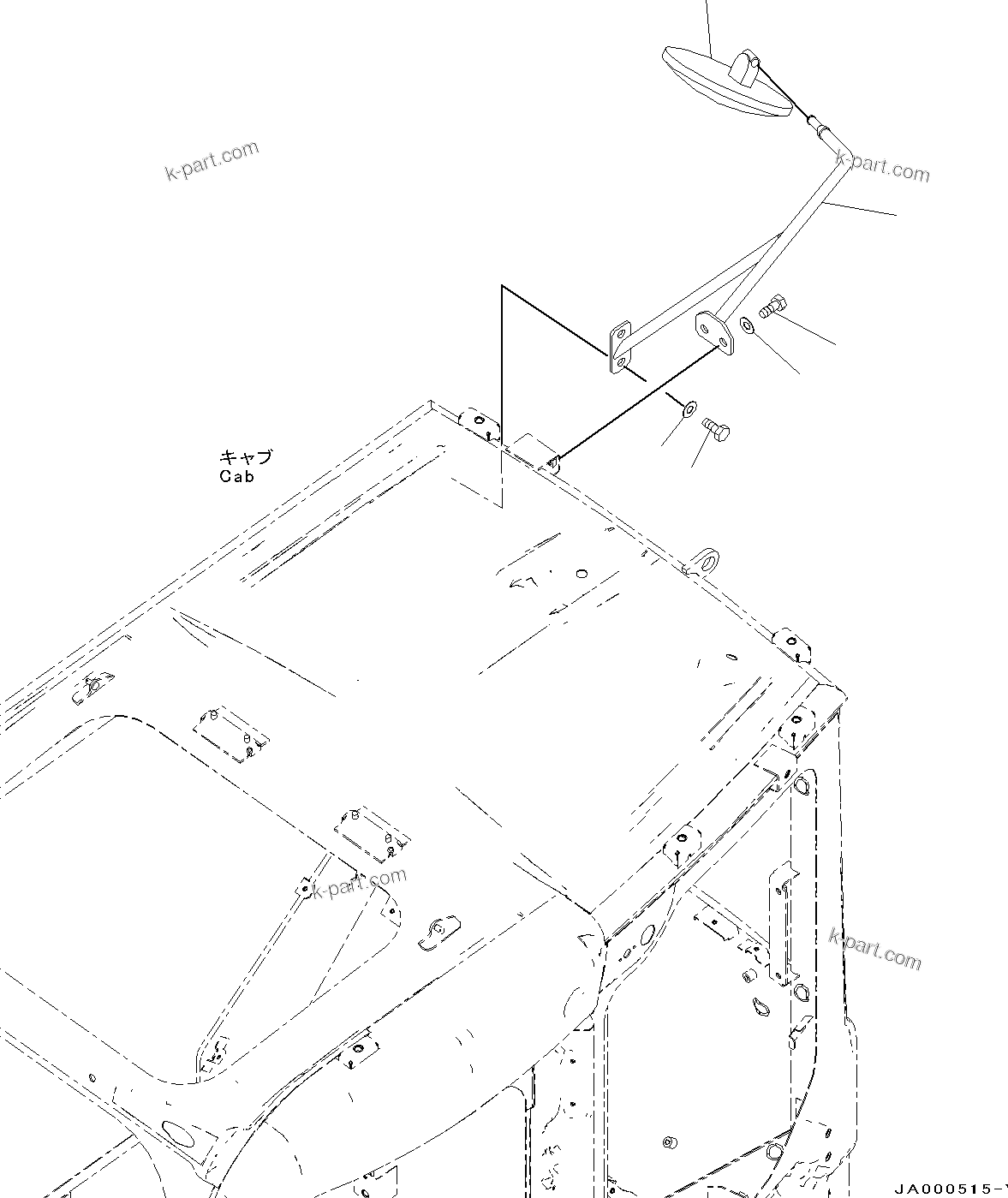 Komatsu parts book diagram for PC78USI-10 S/N 33279-40999: ШФ ?ЛЮ ? ? РЧ ? ‰E, (#33279-)