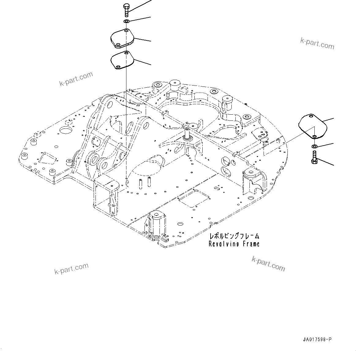 Komatsu parts book diagram for PC78USI-10 S/N 33279-40999: ?ЭАЮ  ?КЮ ?, (2/2)(#33279-)