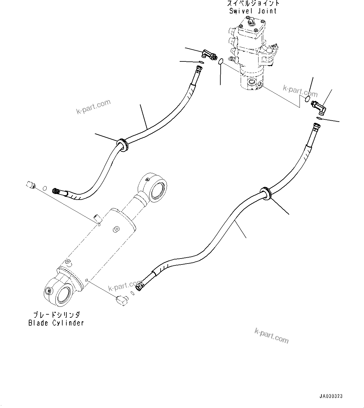 Komatsu parts book diagram for PC78USI-10 S/N 33279-40999: ‘–ЌS”ZЉЗ, МЮЪ ?ДЮ јШЭАЮ ”ZЉЗ(#33279-)