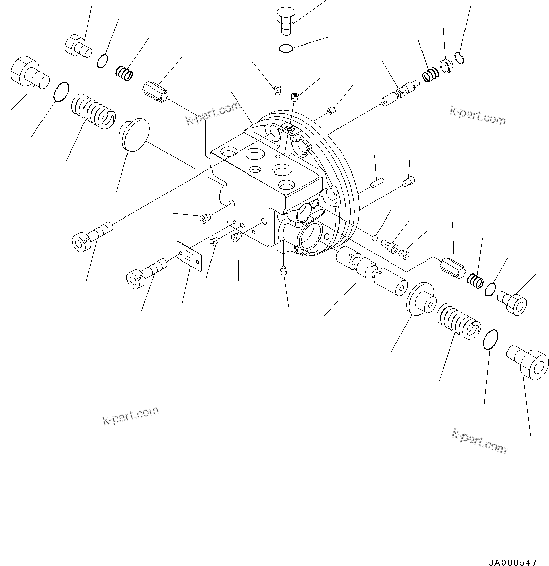 Komatsu parts book diagram for PC78USI-10 S/N 33279-40999: ‘–ЌSУ ?АҐМ ?ІЕЩ ДЮЧІМЮ, ‘–ЌS У ?А Ќ\ђ ?•”•I (3/3)(#33279-35917)