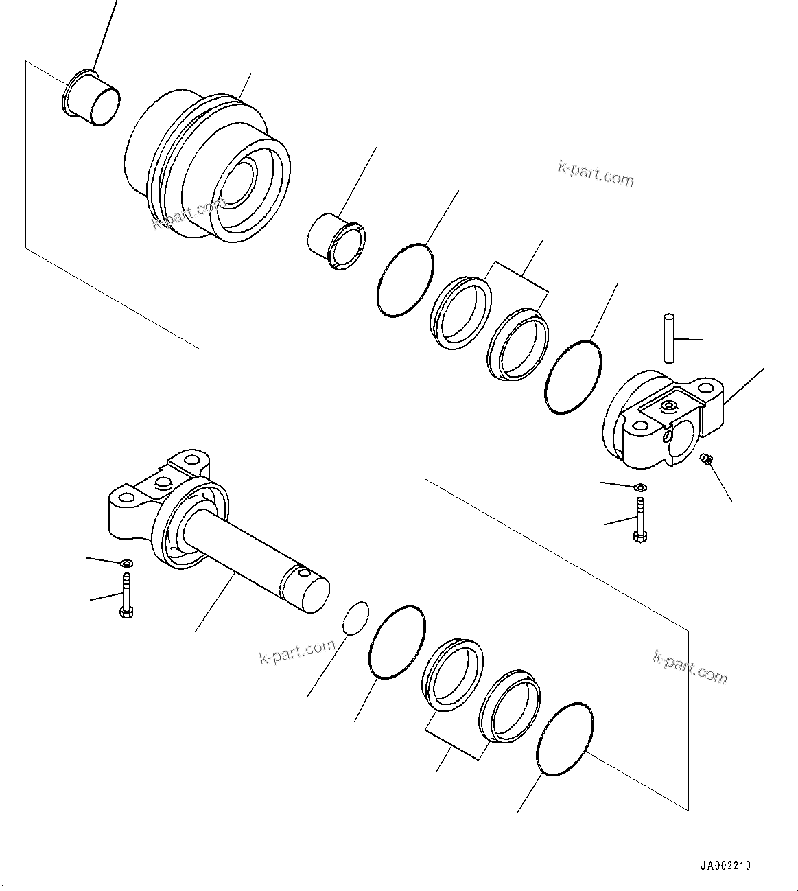 Komatsu parts book diagram for PC78USI-10 S/N 33279-40999: ДЧЇёЫ ?Ч, (#33279-)