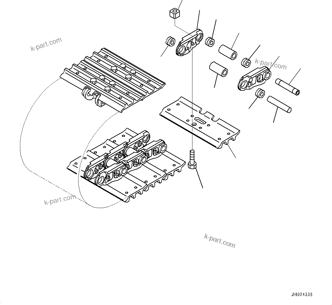 Komatsu parts book diagram for PC78USI-10 S/N 33279-40999: ДЧЇё ј ? ?  ?ѕЭМЮШ, (јГЁ КЯЇДЮ—P ДШМЯЩ ёЮЫ ? ? ј ? ?, 450MM•ќ, ёЮШ ?Ѕ••“ьАІМЯ, 78ѕЇД)(#33279-)
