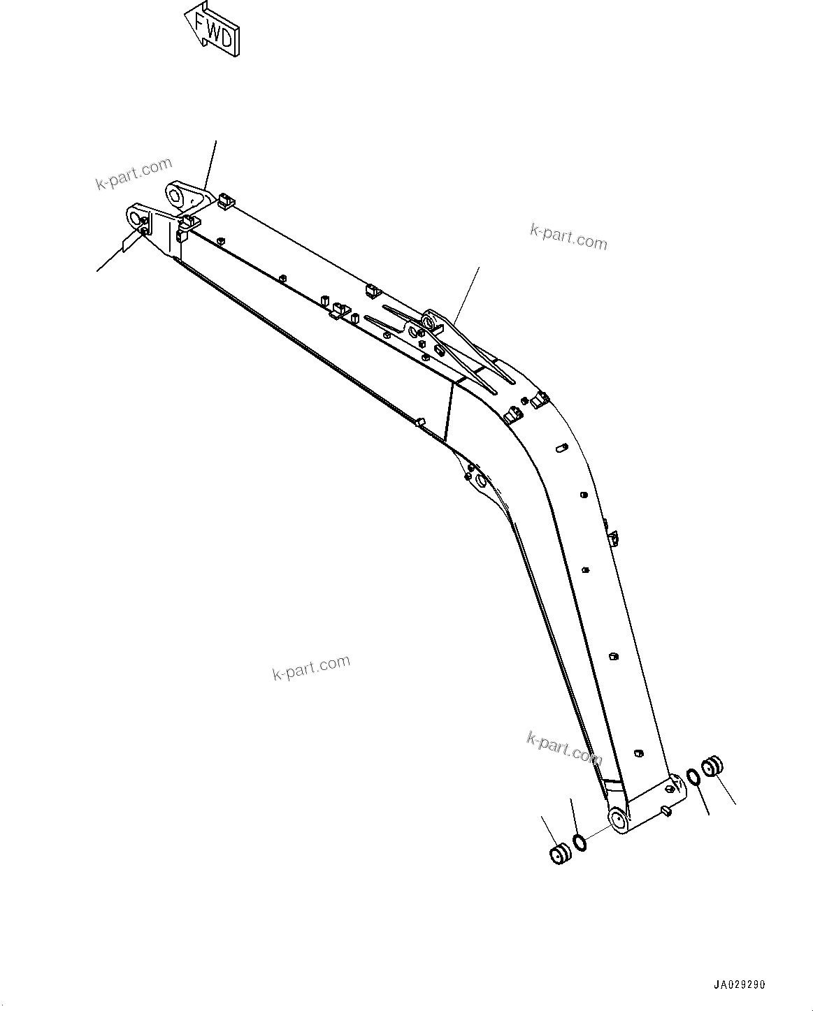 Komatsu parts book diagram for PC78USI-10 S/N 33279-40999: МЮ ?С, МЮ ?СҐМЮј ?(#33279-)