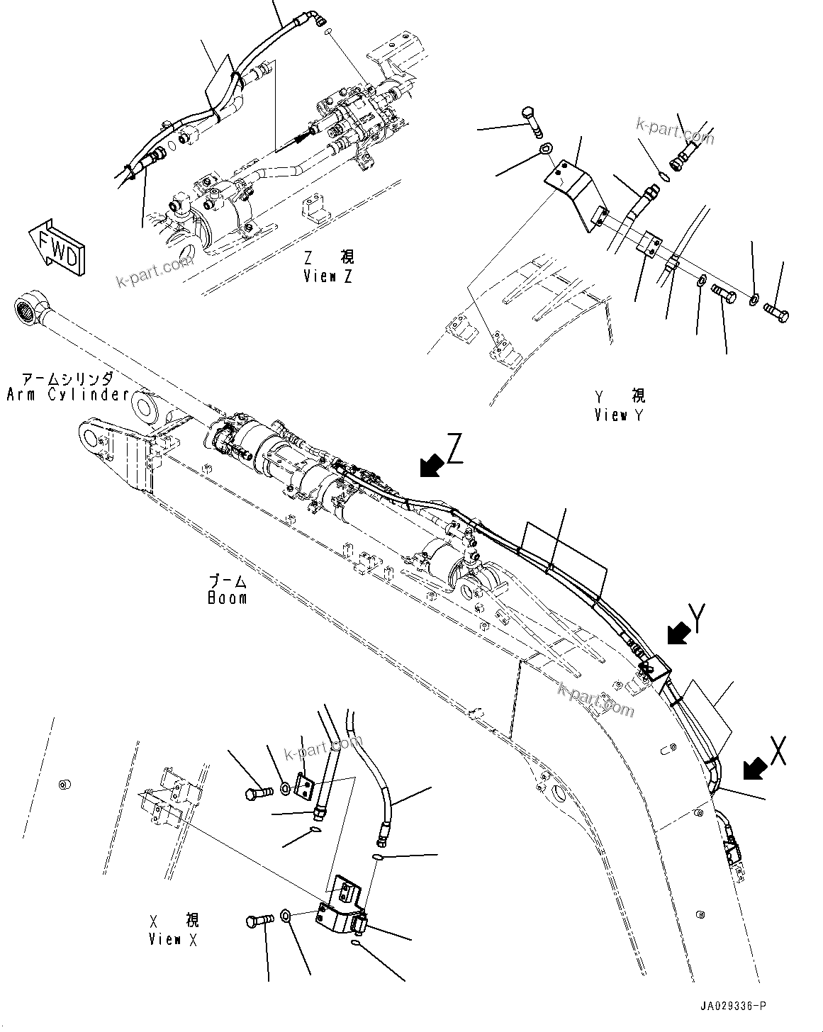 Komatsu parts book diagram for PC78USI-10 S/N 33279-40999: МЮ ?С,  ? ?С —Ћ‰є–HЋ~•Щ ”ZЉЗ ( ? ?С ёЪ ?Э, МЮЪ ? ? •T)(#33279-)