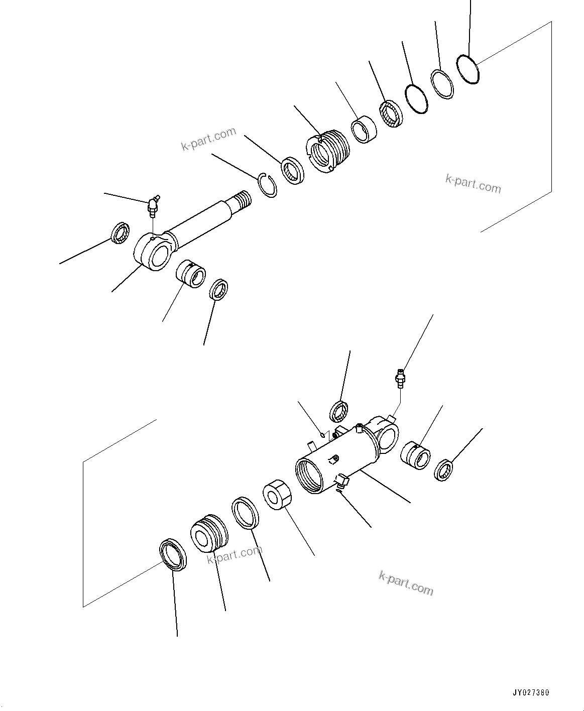 Komatsu parts book diagram for PC78USI-10 S/N 33279-40999: МЮЪ ?ДЮ јШЭАЮ, Ќ\ђ ?•”•I(#33279-40381)