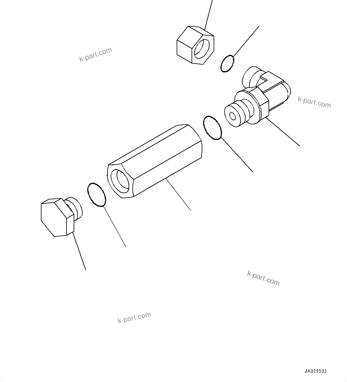 Komatsu parts book diagram for PC78USI-10 S/N 33279-40999: КЮІКЯЅ  ?АЮМЯА, (#33279-)