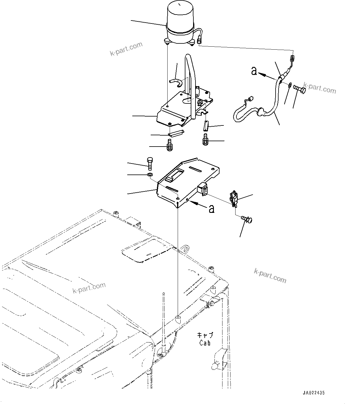 Komatsu parts book diagram for PC78USI-10 S/N 33279-40999: ? ?С ёЪ ?Э ХЖЇД, ЛЮ ?єЭ ЧЭМЯ(#33279-40259)