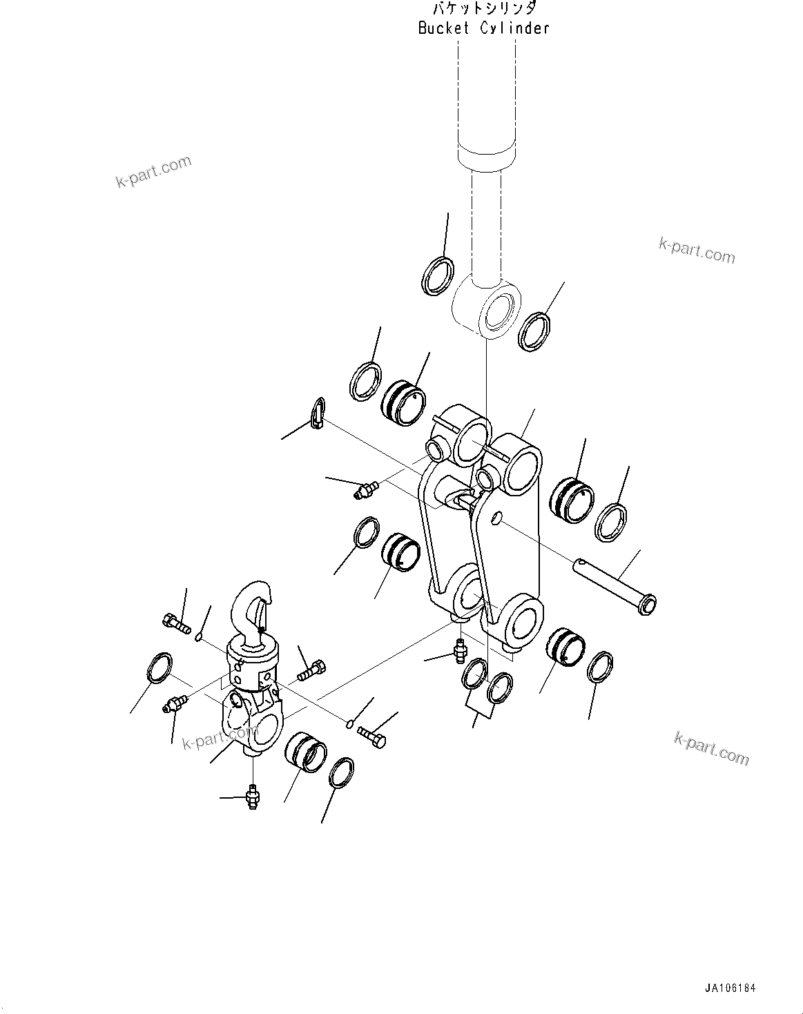 Komatsu parts book diagram for PC78USI-10 S/N 33279-40999: ? ?С ёЪ ?Э ХЖЇД, КЮ№ЇД ШЭёҐМЇё(#33279-37204)