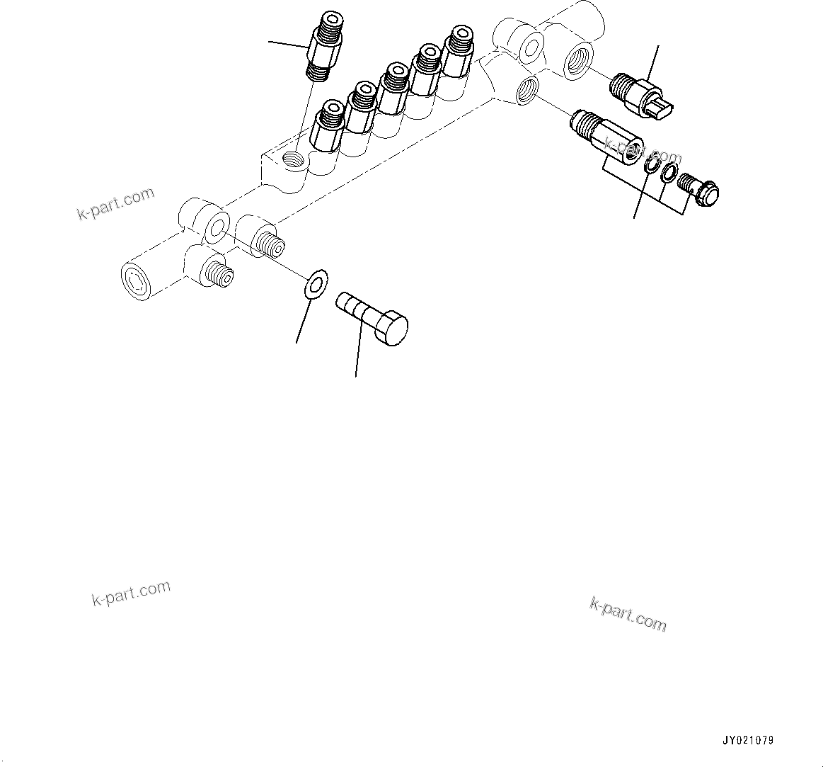 Komatsu parts book diagram for SAA6D125E-7 S/N 865972-UP (For WA475-10E0): FUEL SUPPLY PUMP, INNER PARTS, COMMON RAIL (#865972-)