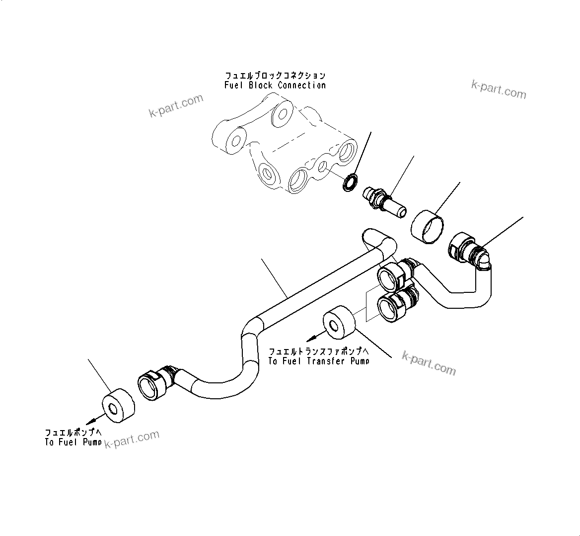Komatsu parts book diagram for SAA6D114E-3 S/N 26892960-UP (For PC300-8M2/PC350-8M2/PC350LC-8M2): ENGINE CONTROLLER RELATED PARTS, PIPING(#26892960-)