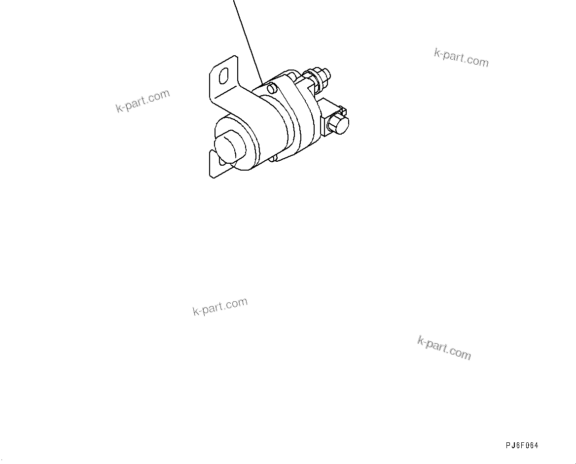Komatsu parts book diagram for SAA4D107E-1 S/N 26527701-UP (For PC160LC-8): HEATER SWITCH, (#502660-)